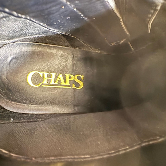 Chaps Black Ankle Boots & Booties Size 6 - Picture 7 of 8